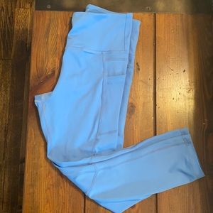 Zyia Active Light N Tight 20” Steel Blue Sz Small